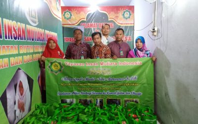 Acara santunan rutin pekanan untuk 20 adik2 yatim