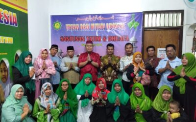 Santunan Akbar Paket Lebaran Kepada Yatim & Dhuafa ,Sekaligus Penyerahan Hadiah Kepada Pemenang Lomba Ceria Ramadhan1440 H di Yayasan IMI.