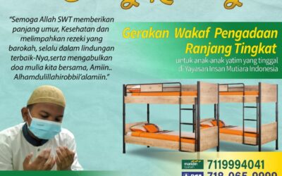 program Wakaf Ranjang mewujudkan harapan cita-cita