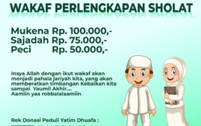 Progam Wakaf Perlengkapan Sholat Yatim