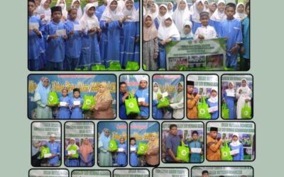 PENYALURAN SANTUNAN AKHIR TAHUN 2024 KE PADA YATIM & DHUAFA