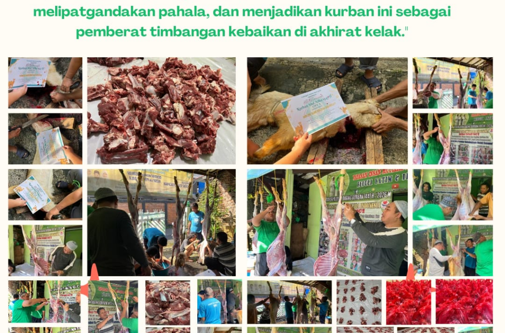 PENYEMBELIHAN QURBAN TGL,27 MEI 2026/ 1447 H