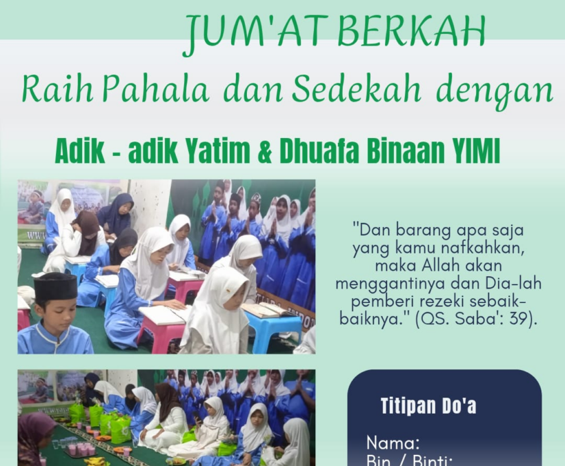 ISTIMEWAHNYA  JUM’AT BERKAH